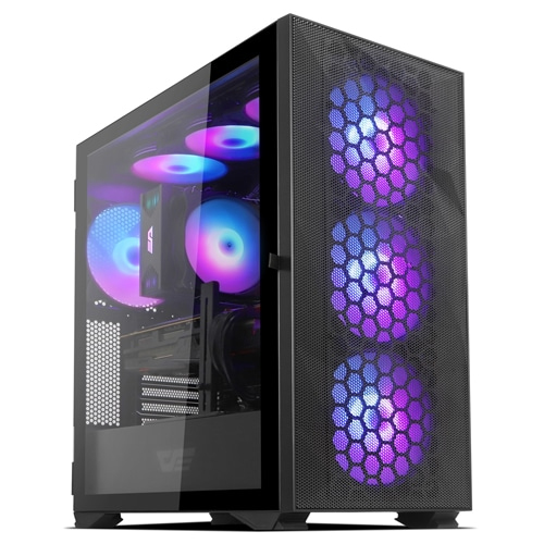 Rgb Mesh darkFlash DLX21 RGB MESH 강화유리 (블랙)
